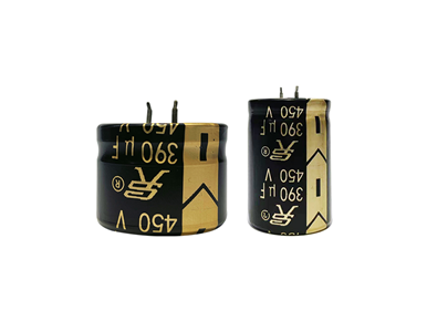 Welding pin type aluminum electrolytic capacitor