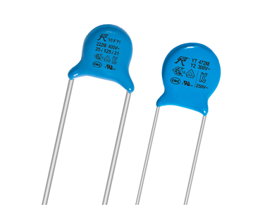 Plug-in ceramic capacitors